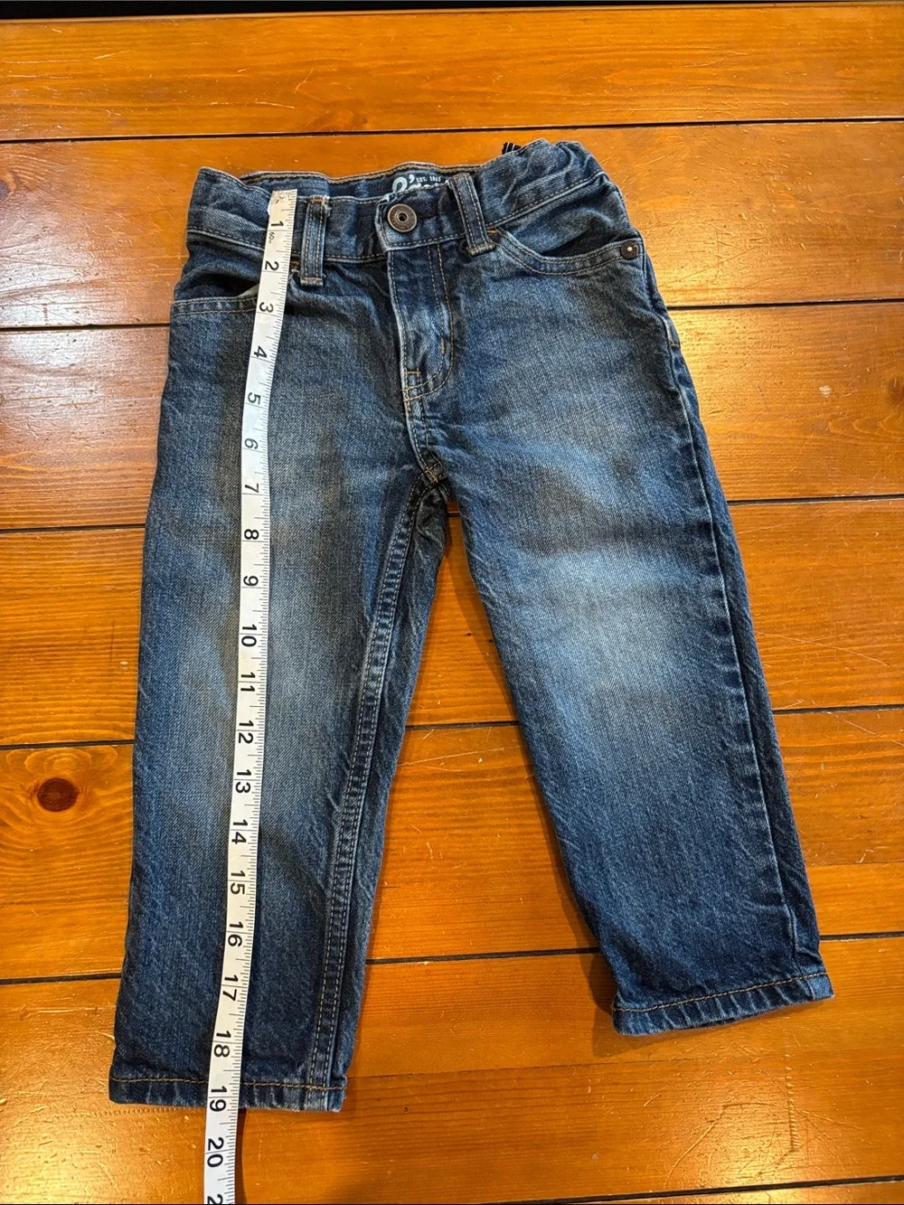 Lot of 3 OshKosh B’Gosh & Jumping Bean Denim Jeans Classic Fit Boys 2T
